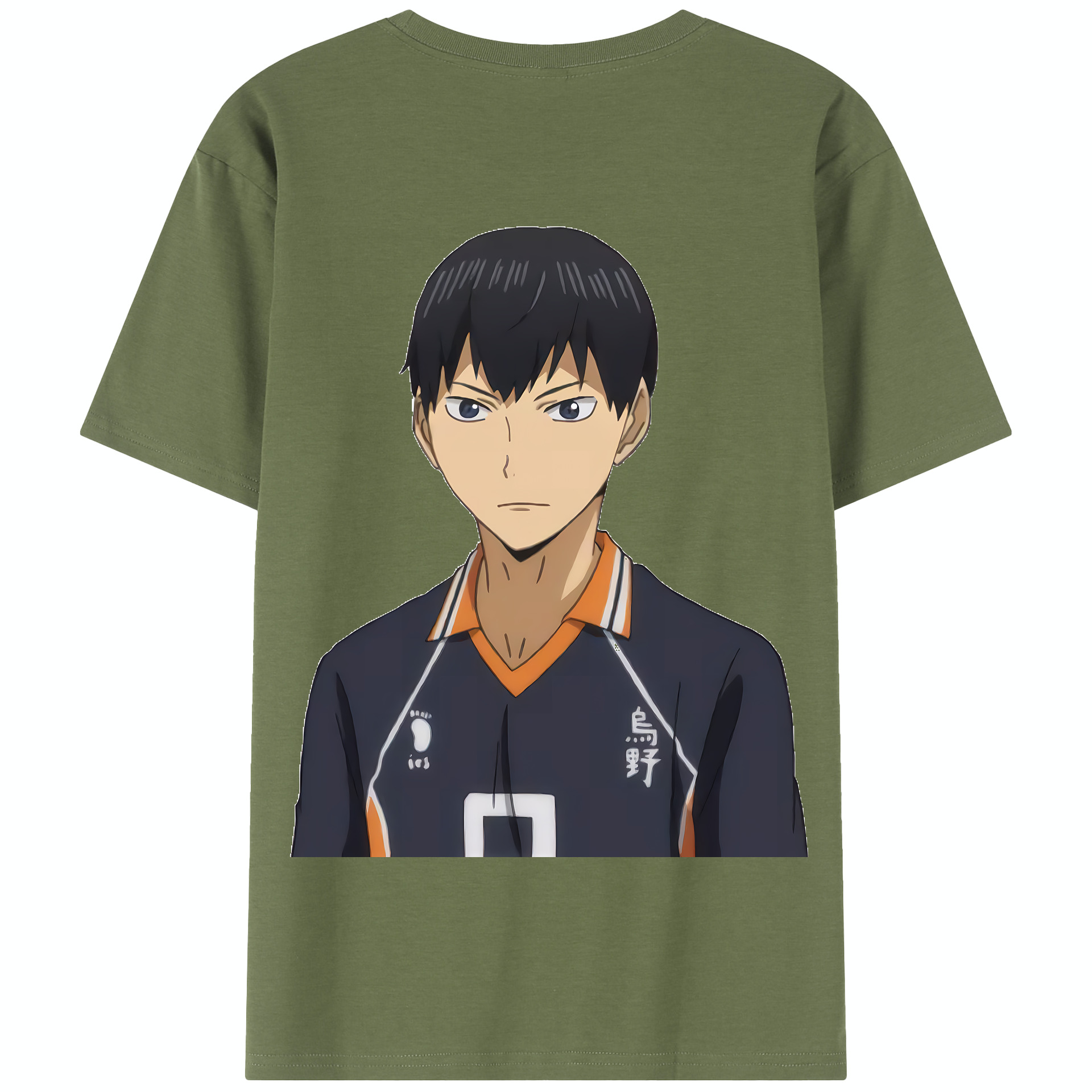 （画像用） ハイキュー!! Haikyu!! 綿100％半袖Tシャツ（背面プリント）